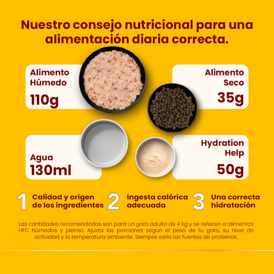 50 g Almo Nature HFC Hydration Help Caldo de Salm&oacute;n sobre para gatos, , large Imagen numero 4